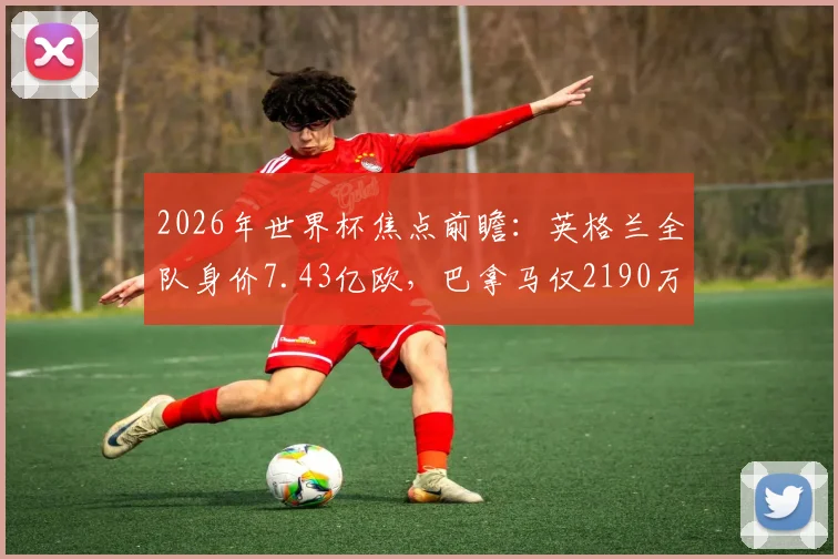 2026年世界杯焦点前瞻:英格兰全队身价7.43亿欧,巴拿马仅2190万欧,差距悬殊的根源分析